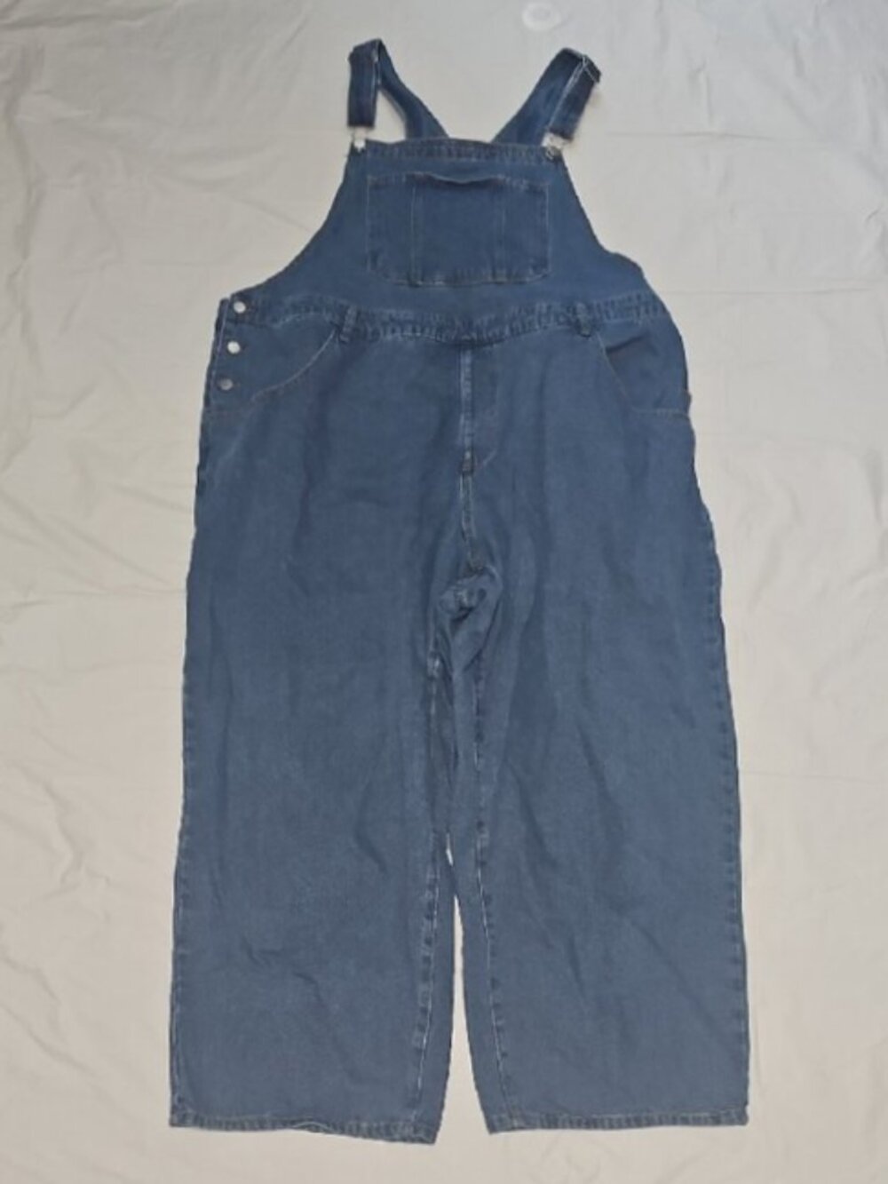 Women's Fashion Overalls Curve + 6XL Blue Denim Overalls Used